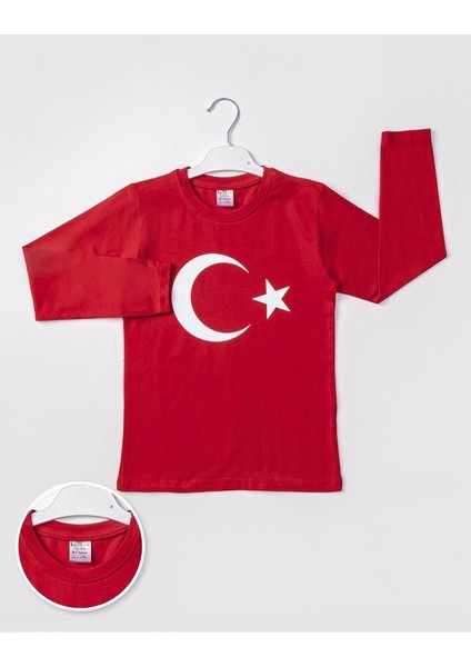 Uzun Kollu Atatürk Baskılı Unisex Çocuk Tişört T-Shirt Body fiyatları