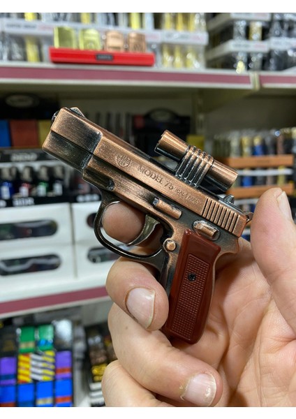 Lazerli Silah Çakmak - Bakır