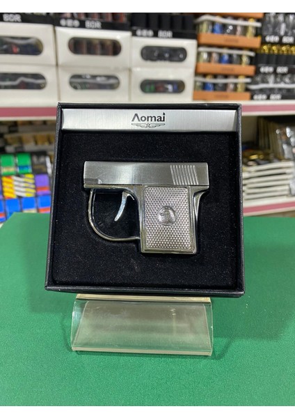 Silah Şeklinde Çakmak - Gümüş