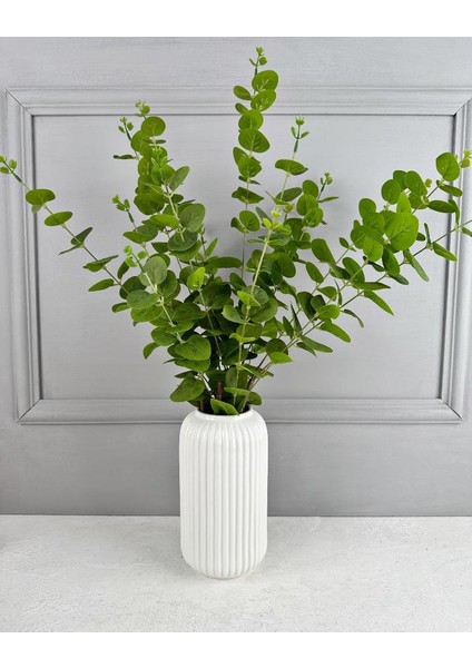 Yapay Okaliptus Dalı Yeşil