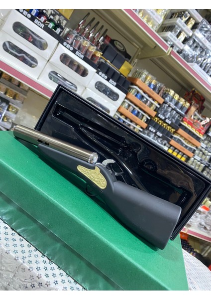 Av Tüfeği Şeklinde Çakmak - Siyah