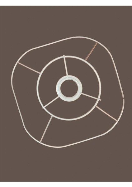 Dalgalı Avize Teli , Iskeleti 35*20 cm Beyaz Statik Boyalı (Duy Takımı Dahil) modelleri