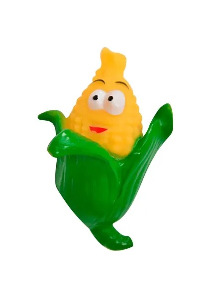 Sevimli Mısır Sesli Köpek Oyuncağı