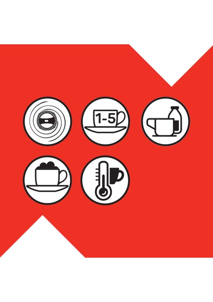 OK0027 OKKA Rich Moka Pot Karıştırıcılı Metal İtalyan ve Türk Kahve Makinesi - Krom 5 Fincan