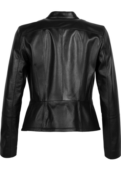 Kalle Siyah Kadın Deri Ceket fiyatları