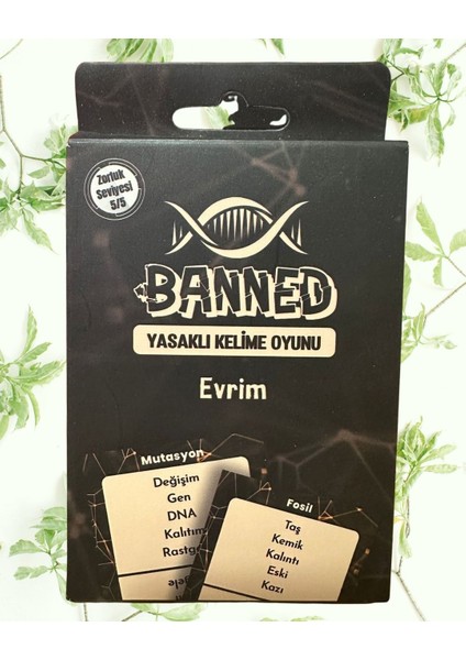 Banned Yasaklı Kelimi Kart Oyunu 3 Lü Set