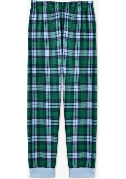 Erkek ÇocukTogether Ekoseli Pamuklu 2li Pijama Takımı fırsatları