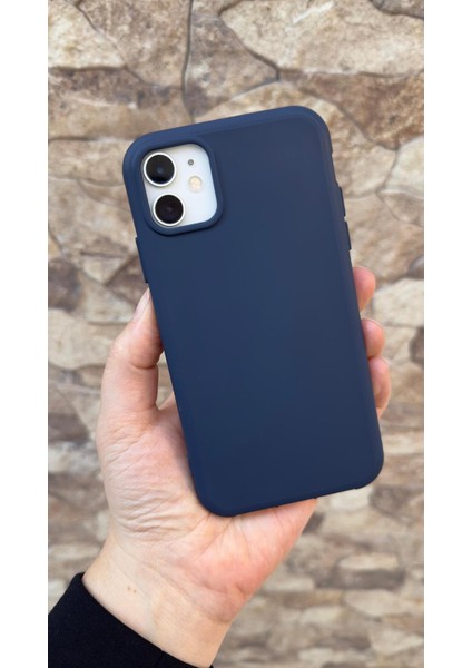 Iphone 11 - Silikon Darbe Emici Klasik Korumalı Rubber Kılıf