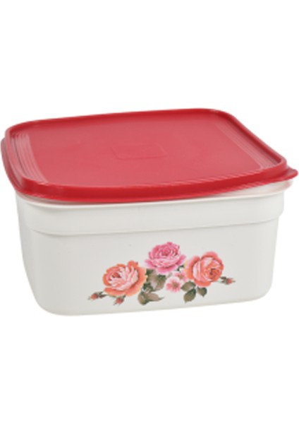 2,5 Lt Kare Saklama Kabı ROYALEKS-ÖZM148