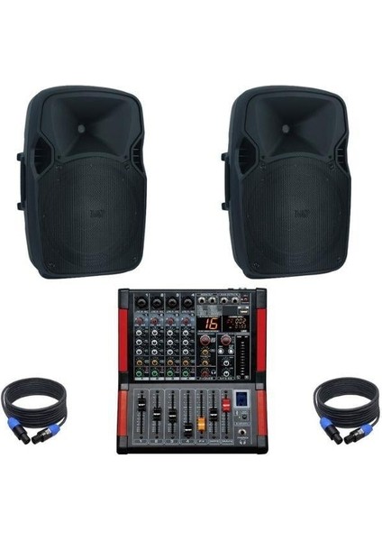 Hazır 1200 Watt Pasif Ses Sistemi Paket-4