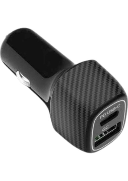 38W USB Type-C Girişli Oto Çakmaklık Araç Içi Hızlı Şarj Çakmaklık Şarj - MCT9503-9489 modelleri