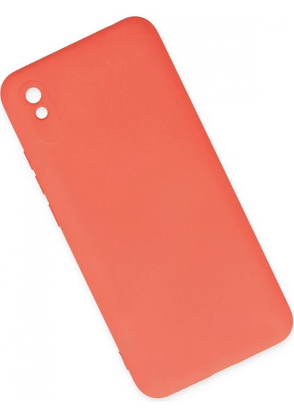 Xiaomi Redmi 9A Kılıf Nano Içi Kadife Silikon - Turuncu (K95) fiyatları