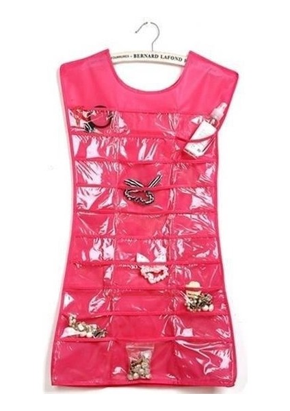 Buffer® Elbise Şeklinde Takı Organizeri - Pembe fiyatları