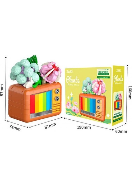 JK2716 Jaki Televizyon Model 207 Parça Block Oyuncak fiyatları