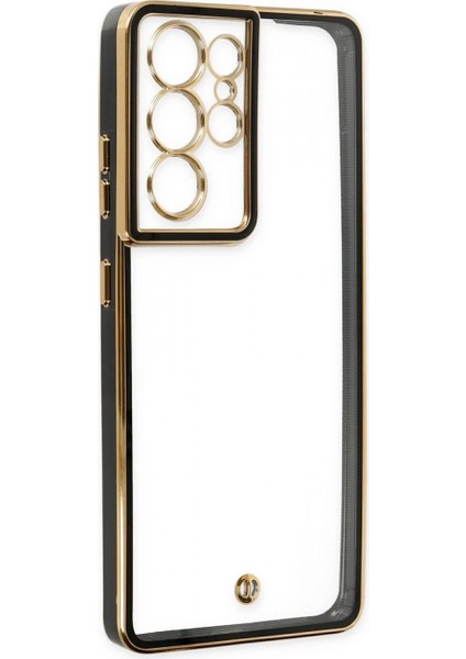 Samsung Galaxy S21 Ultra Kılıf Liva Lens Silikon - Siyah (K95) fırsatları