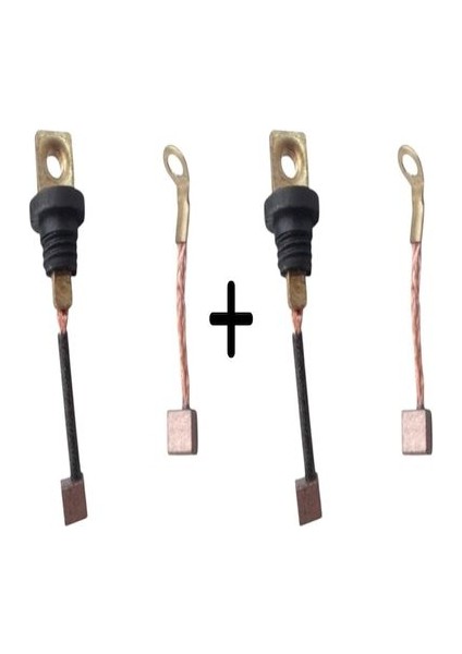 Scooter 50-80 Uyumlu Marş Kömürü Set-2 Adet Erpilsan Elektronik