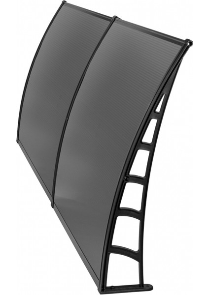 Cosmos Kapı Pencere Üstü Pratik Sundurma 105X240 - Siyah