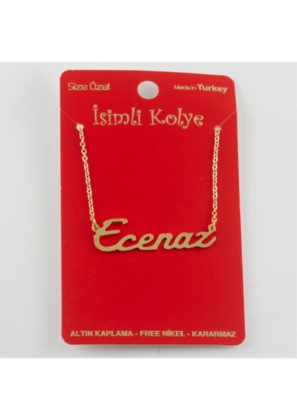 Ecenaz Isimli Kolye (Kişiye Özel)