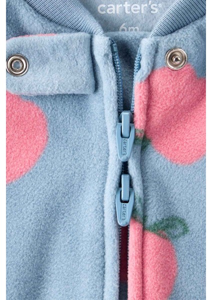 Kız Bebek Mavi Polar Tulum fiyatları