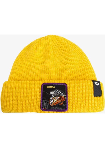 The Mamba Unisex Sarı Bere.beam