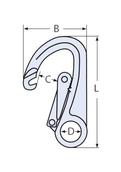 Çift Kilitli Karabina - Gözlü fiyatları