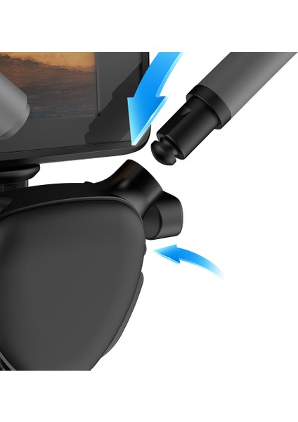 Eller Serbest Magnetik Boyun Askılı Telefon Tutucu — Bluetooth Kumanda, GOPRO/İNSTA360 Uyumlu modelleri