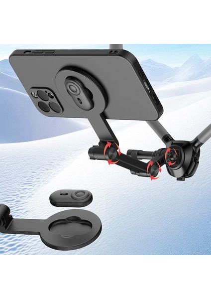 Eller Serbest Magnetik Boyun Askılı Telefon Tutucu — Bluetooth Kumanda, GOPRO/İNSTA360 Uyumlu fırsatları