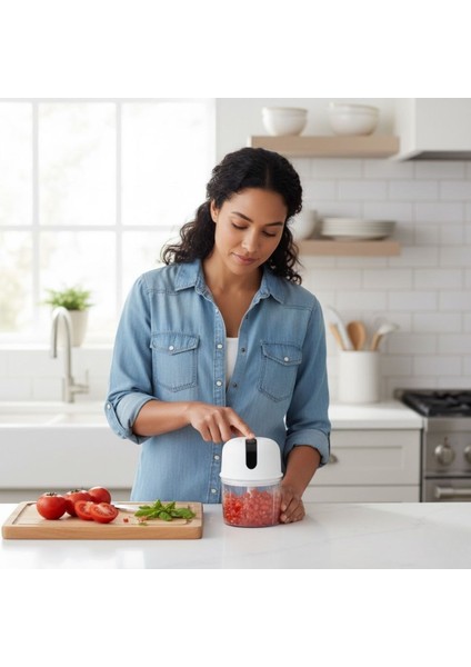 Mini Boy Mutfak Için Doğrayıcı Kablosuz USB Şarj Sessiz 280 Ml'lik fırsatları