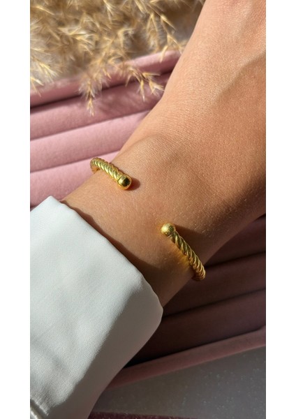 Altın Kaplama Vintage Klasik Ayarlanabilir Burma Kelepçe Model Bilezik 925 Ayar Gümüş modelleri