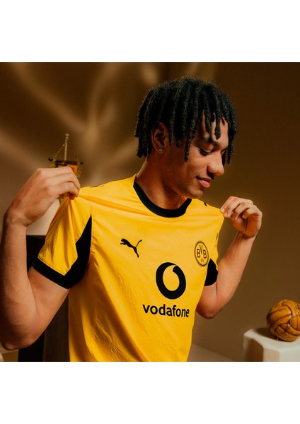 Borussia Dortmund Cup Jersey Erkek Sarı Futbol Forma 78011203 indirimleri