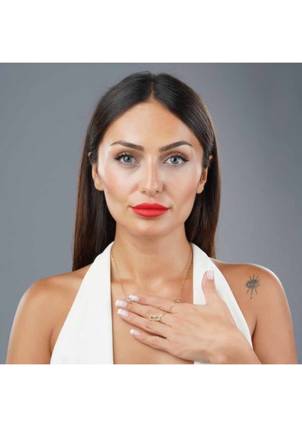 925 Ayar Papatya Silver Ataç Kolye<rose,gold,rodaj> fiyatları