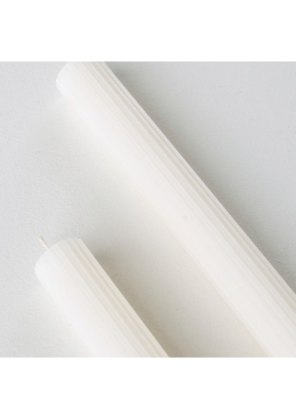 Noir Şamdan Mum 2'li Ekru (25X2 Cm) modelleri