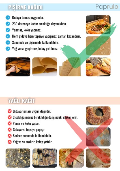 100 Adet Fırın Pişirme Kağıdı Ağartılmamış Tepsi Botuyunda 37X42 Xl Boy Gold Kalite fırsatları