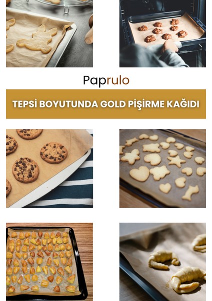 100 Adet Fırın Pişirme Kağıdı Ağartılmamış Tepsi Botuyunda 37X42 Xl Boy Gold Kalite indirimleri