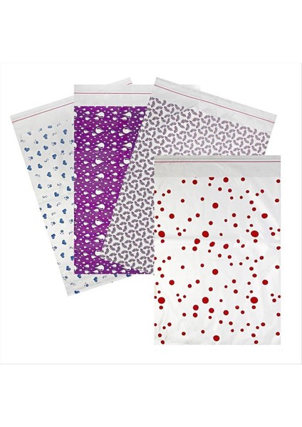 40*60 Metalize Hediye Poşet Paketi 100'LÜ