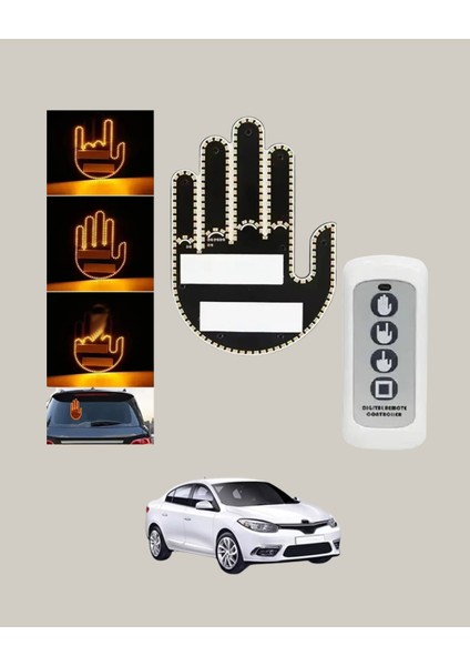 Suya Dayanıklı LED El Park Uyarı Cihazı Uzaktan Kumandalı 2025 - M641K754-R80641 fiyatları