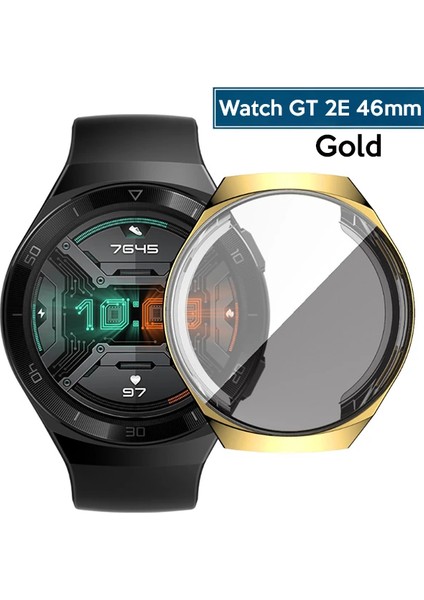 Ally Huawei Watch GT2E 46MM 360 Koruma Ultra Ince Silikon KILIF-(5775) - M572K902-R76572