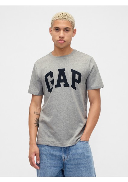 Erkek Gri Everyday Soft Gap Logo 2'li T-Shirt Seti