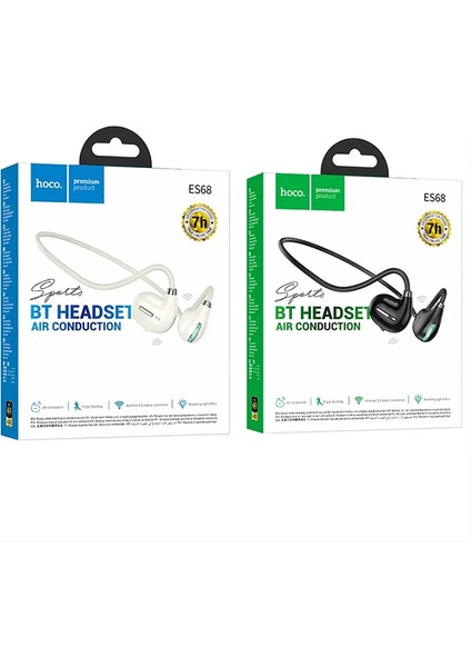 Hoco ES68 Boyun Bantlı Spor Bletooth 5.3 Kulakiçi Kablosuz KULAKLIK-(5775) - M830K529-R80830 fırsatları