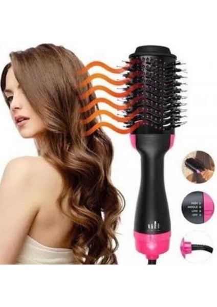 Saç Kurutma Makinesi Saç Düzleştirici Fön Tarak Isı Ayarlı Sıkı Dişli - M050K515-R93050 modelleri