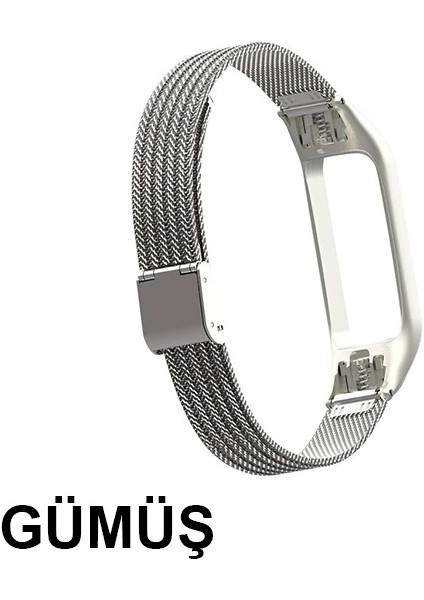 Lüx Xiaomi Mi Band 3 Akıllı Saat Çelik Toka Kayış KORDON-(5775) - M189K137-R62189 fiyatları