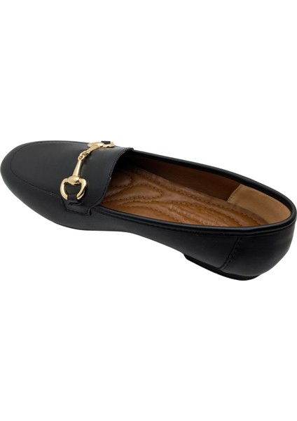 Vivianne | Kadın Suni Deri Babet - Siyah - 37 fırsatları