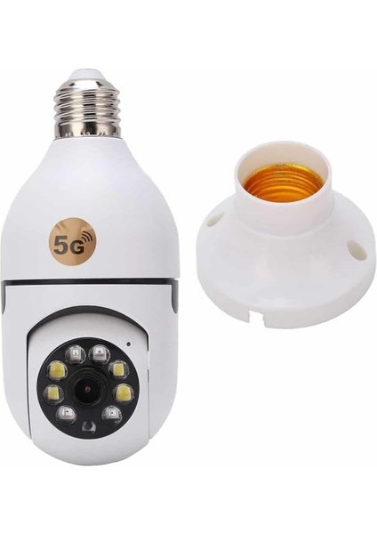 Gece Görüşlü Akıllı Dönebilen Ev Kamerası Ampül Kamera - M211K084-R70211 indirimleri