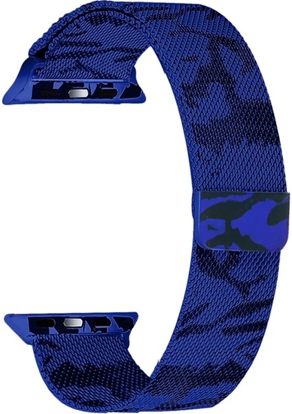 Ally Apple Watch 7-8 45MM 6-5-4 44MM Kayış Kordon Metal Milano Loop Kamuflaj 3-2-1 - M546K934-R06 fiyatları