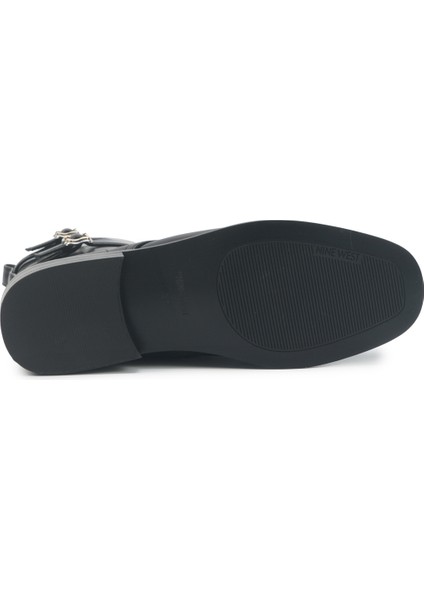 Oprah 5pr Siyah Kadın Düz Bot fırsatları