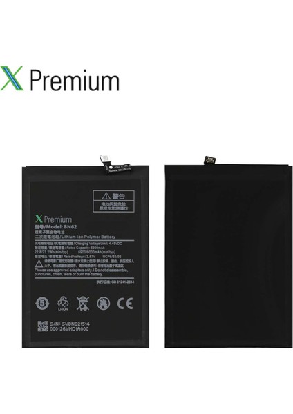 Xpremium Note9 4g Uyumlu Batarya Pil Süper Yüksek Kalite 6000 Mah BN62 fırsatları