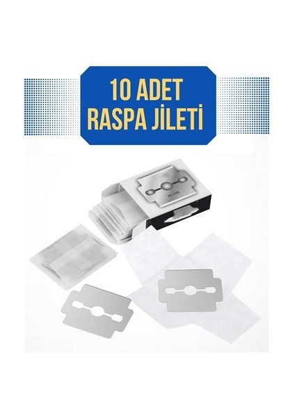 Hsnet Izzy 10 Adet Ayak Taban Nasır Yedek Jileti - M979K921-R08979