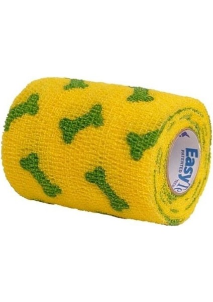 Pet-Flex Bandaj 10CM*4,5MT Karışık Renk 1 Adet