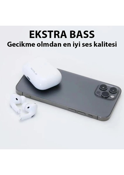 Wolg TB03 Tws Kablosuz Bluetooth 5.1 Kulakiçi KULAKLIK-(5775) - M098K721-R37098 fırsatları