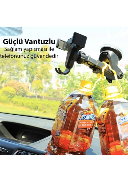 Ally ST-1704 Araç Içi Uzayan Ayarlanabilir Vantuzlu Telefon TUTUCU-(5775) - M003K770-R75003 fırsatları